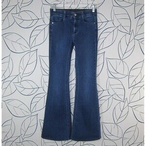 Stella McCartney Women's Blue Flare Bell Bottom Jeans Size 25